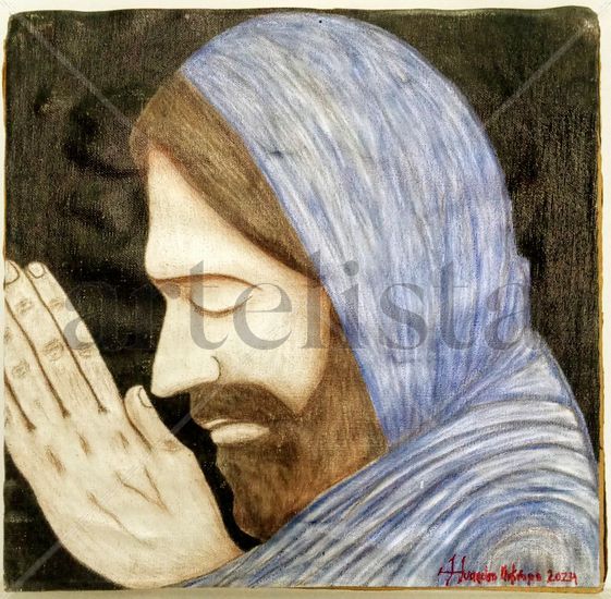 YESHUA PRAYING Sanguina