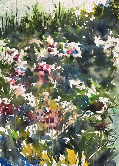 FLORAL 3 Watercolour Paper Floral Painting