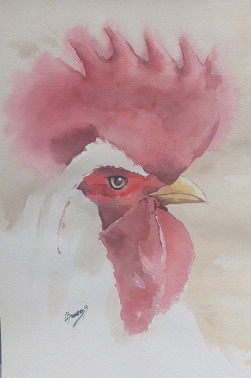 Gallo Watercolour Card Animals