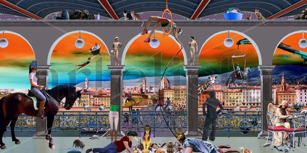 EL ARNO BAJO EL PUENTE