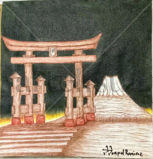 ARQUEO ANTROPO PALEO japon Técnica Mixta