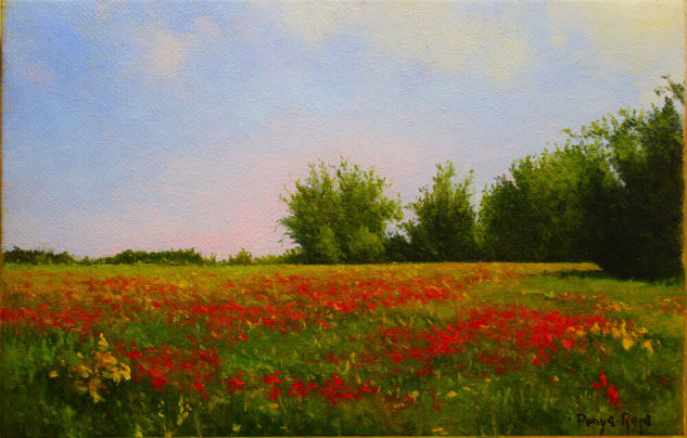 Primavera y color Oil Canvas Landscaping