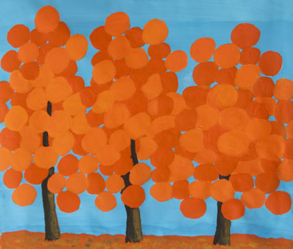 Orange trees on...