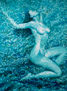 Anastasia Woron: "Oda Al Agua"- Óleo Original Firmado (55x65 cm.) 2009