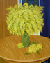Anastasia Woron:"La Mimosa"-Óleo Original Firmado (50x64cm.)2005