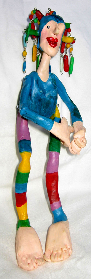 Marioneta  en Miniatura de Autor -  Circo I