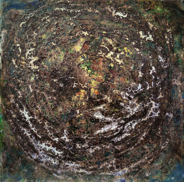 Anastasia Woron: "Un Universo Expresivo 3"- Acrílico Original (30x30 cm.) 2024