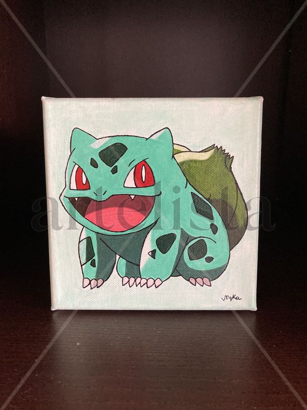 Pintura Artesanal Bulbasaur