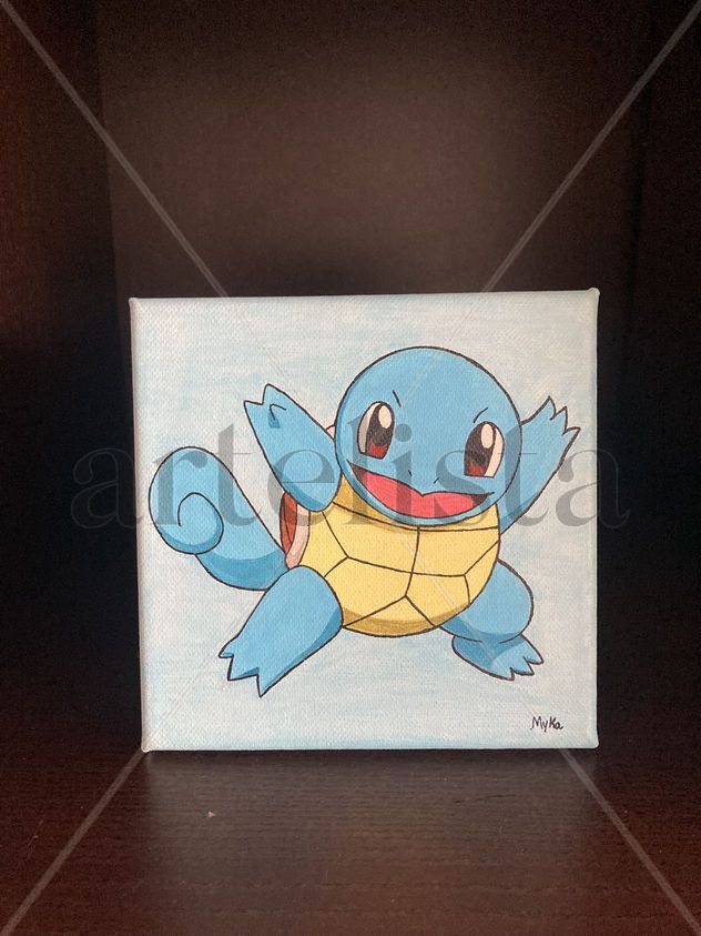 Pintura Artesanal Squirtle