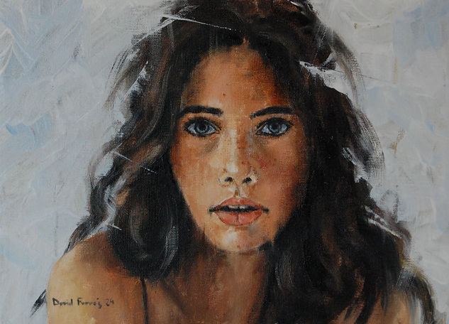 Model 06 2024 Oil Canvas Portrait