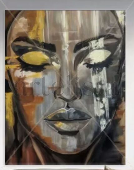 Rostro Oil Canvas Portrait