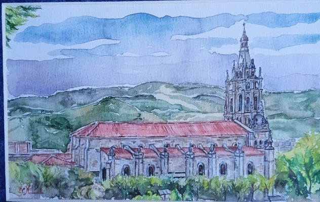 Lateral de la Basílica de Begoña. Bilbao.