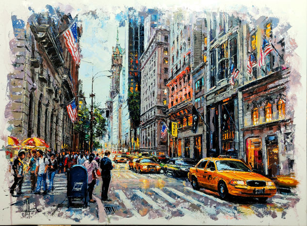 NEW YORK 10 Oil Canvas Landscaping