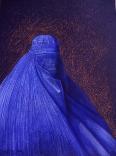 BURKA Pastel Paper Figure Painting