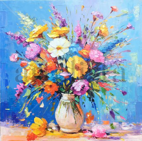 Flowers in vase 1364