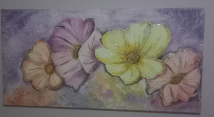 Las flores en...