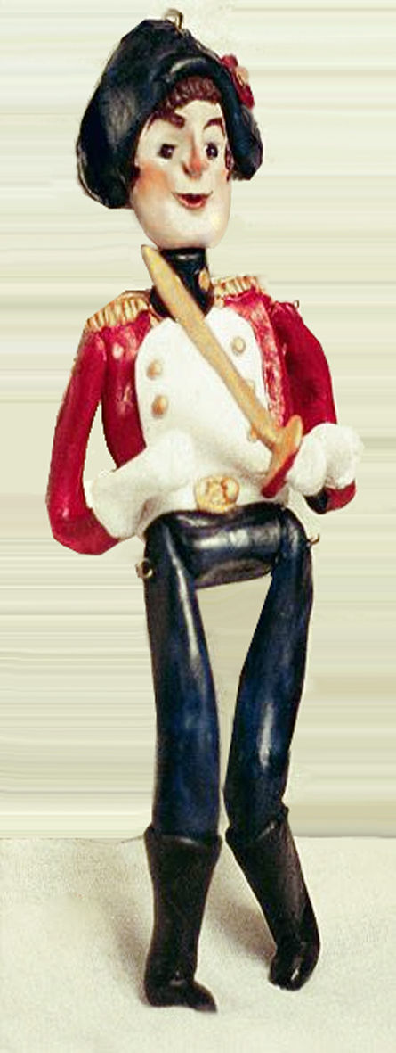 Marioneta en miniatura de Autor - Soldado  de cuentos V