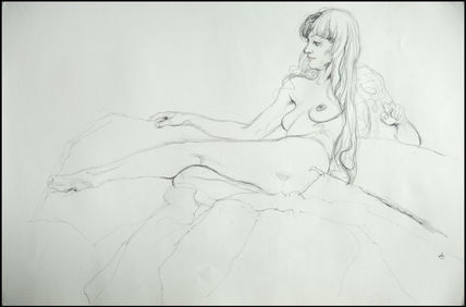Mujer desnuda...