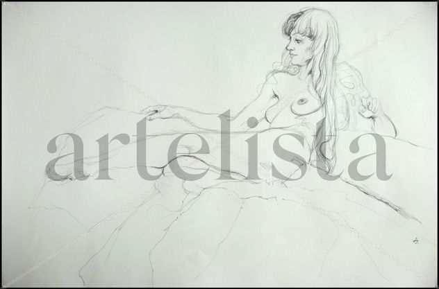 Mujer desnuda reclinada / Naked Woman lying