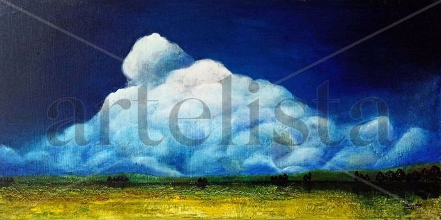 Tormenta Oil Canvas Landscaping