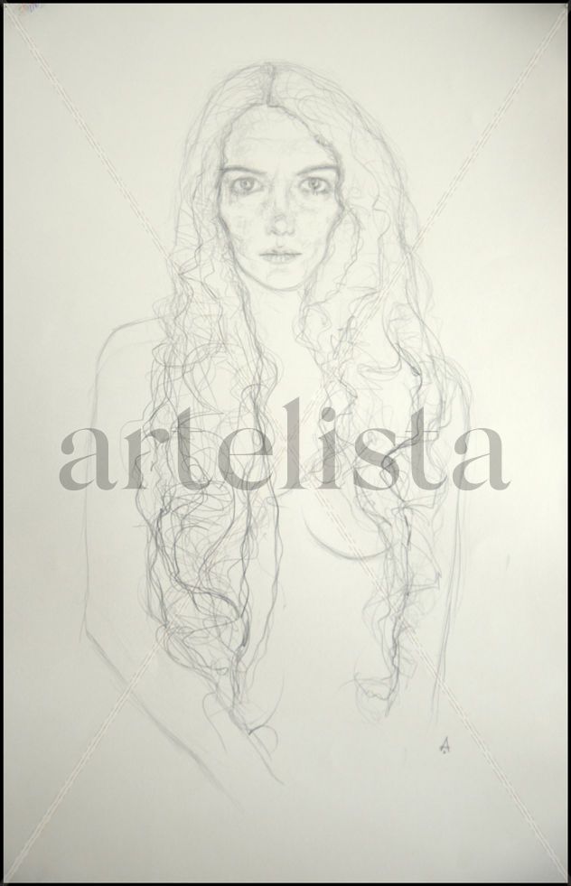 Mujer de pelo largo / Long-Haired Woman