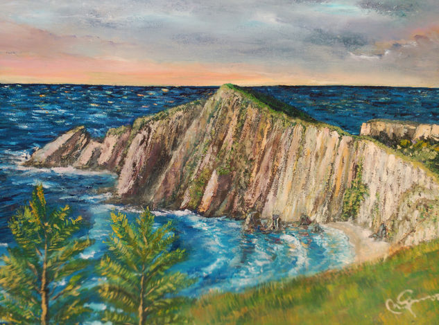 PLAYA DEL SILENCIO, ASTURIAS Oil Canvas Landscaping