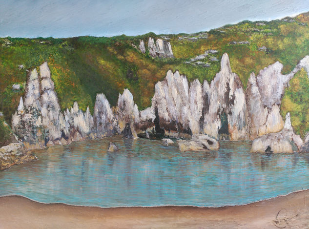 GULPIYURI, ASTURIAS Oil Canvas Landscaping