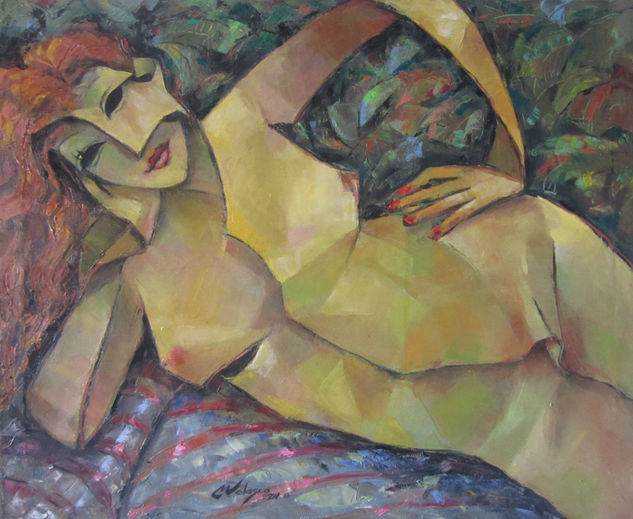 DESNUDO TOTAL Oil Canvas Nude Paintings