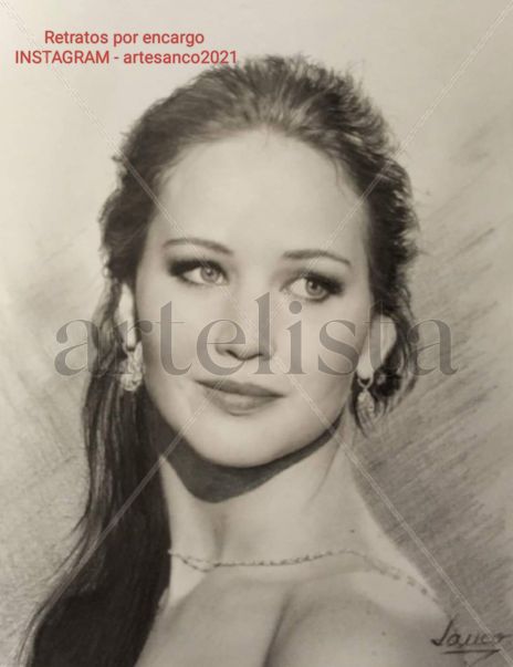 Retrato a lápiz