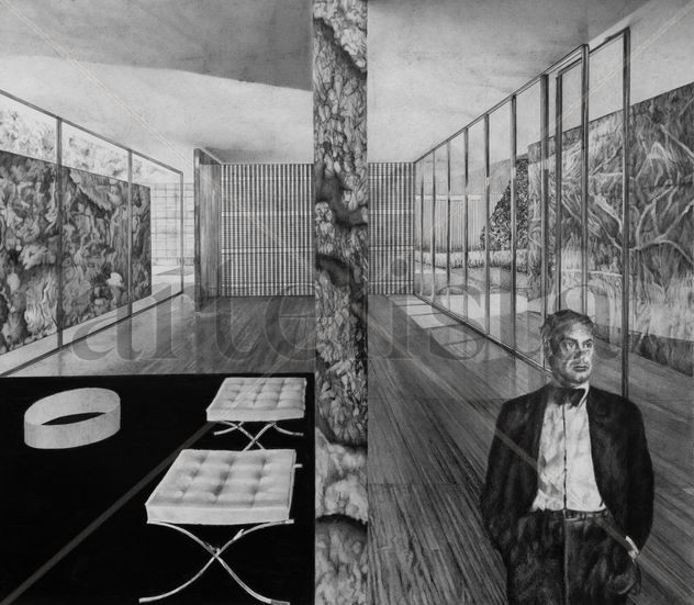 Gropius en un pabellón imaginario