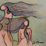 Dibujos originales sobre papel en tinta negra thumbnail 1