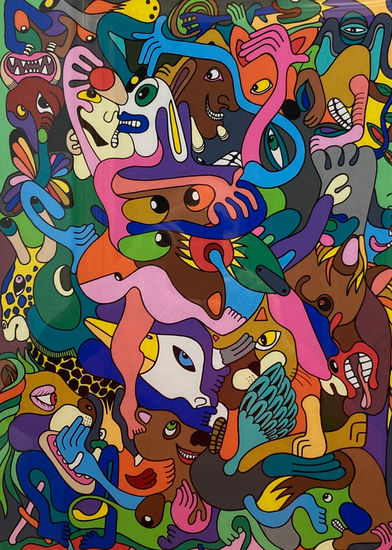 “ una coneja traviesa “ Rotulador