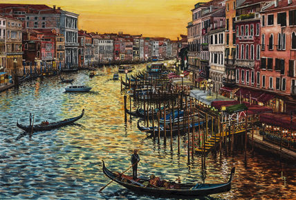 Atardecer en Venecia