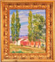 Arboles y casas N-II (Alovera)