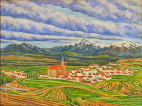Vista de Cobeña...
