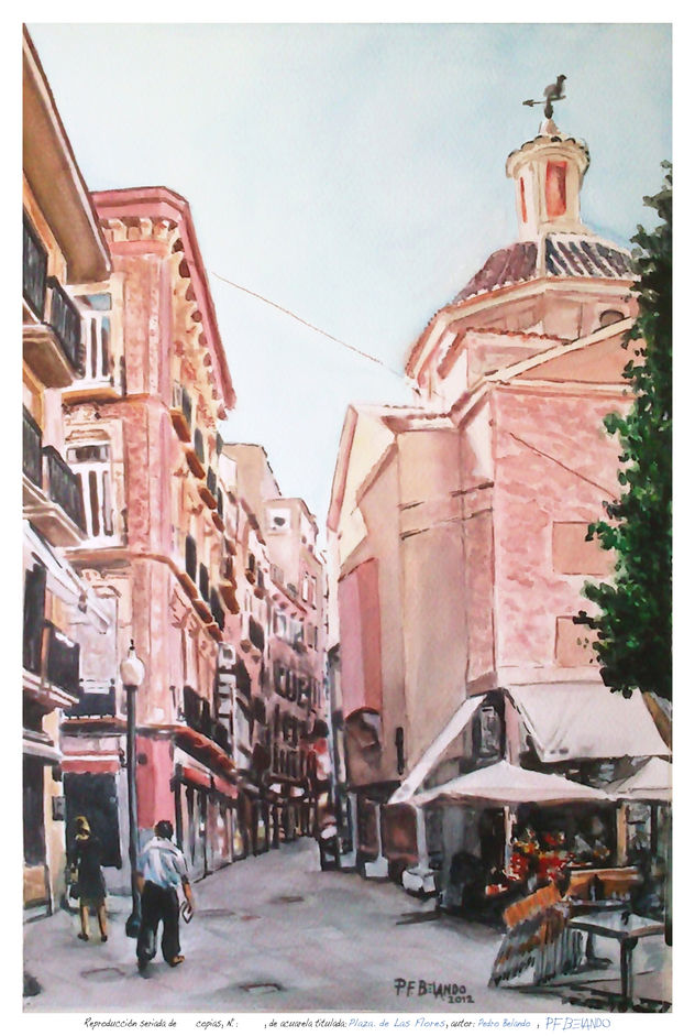 Plaza de Las Flores, Murcia