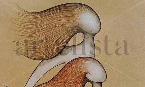 Dibujos originales sobre papel en tinta negra