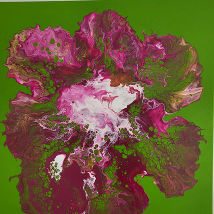 Pink flower in the...