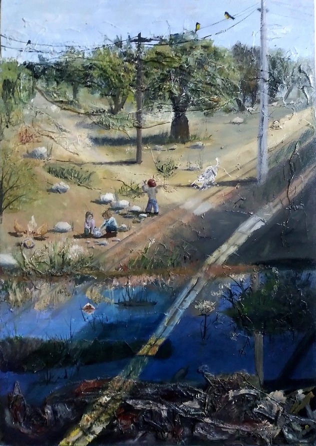 "Bajo el puente  de San Pedro"