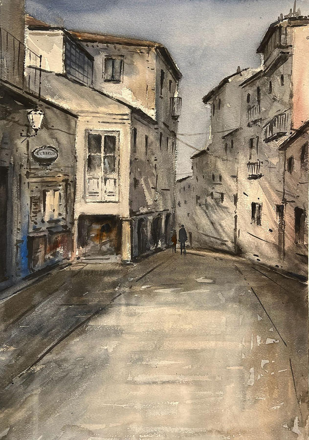 calle en ribadeo
