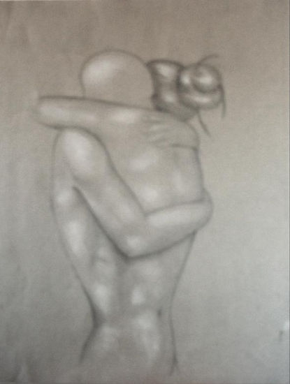 el deseo Graphite Panel Nude Paintings