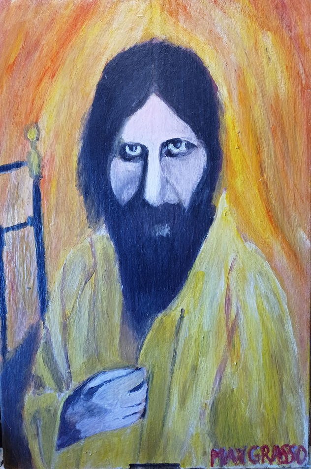 RETRATO DE RASPUTIN HERIDO