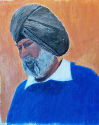 Retrato de sikh