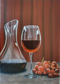 Wine still life