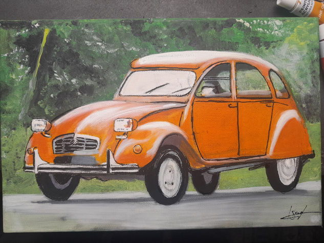 2cv Acrylic Canvas Others