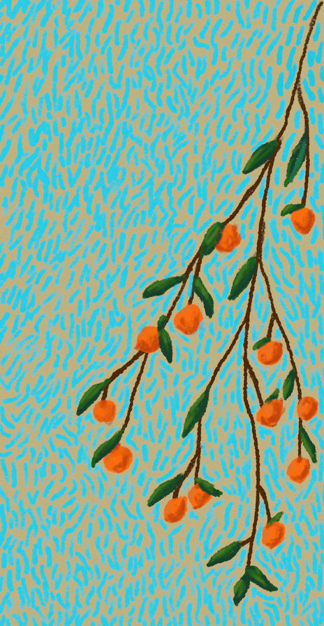 Árbol de naranjas