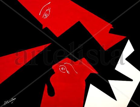 Dos hombres rojos...