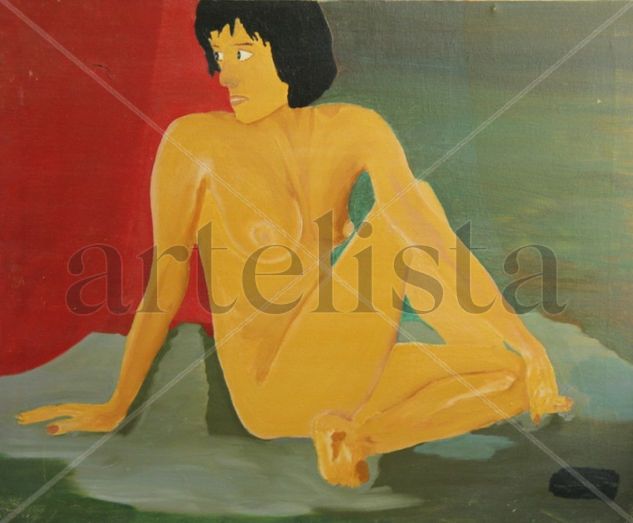 Equilibrio Mental Oil Canvas Nude Paintings