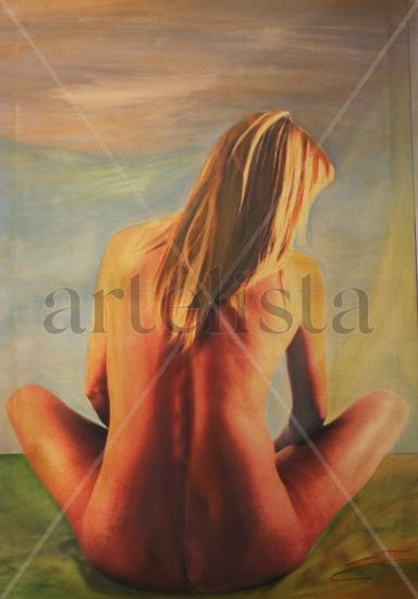 Paz Oil Canvas Nude Paintings