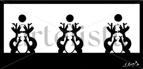 Tres damas de...